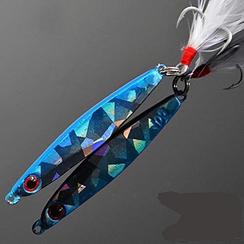 xiangen Seawater Fishing Bait Catfish Laser 3D Mini Fish Fishing Bait Salt Swing 18G