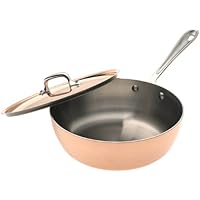 All-Clad Cop-R-Chef 3-Quart Saucier Pan