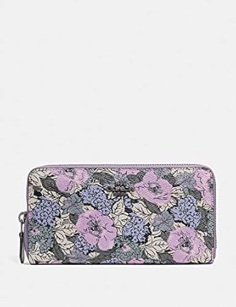 coach wallet floral print