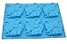 X-Haibei Elephant Emily Soap Silicone Mold for Homemade Chocolate Candy Jello Resin Crayon Making Baby Shower Favors