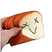 Vipe Slow Rising Squishy Slice Toast Stress Relief Squeezing Ball Hand Wrist Toy Random Expression