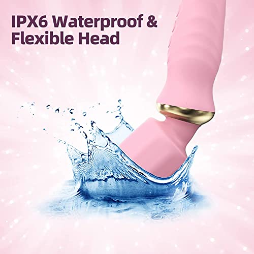 Vibrator for Women - Adult Sex Toys, Rechargeable Wand Vibrators with 25 Patterns & 5 Speeds, Quiet & Waterproof, Female G Spot Clitoral Stimulator Massager for Her Pleasure