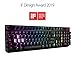ASUS ROG Strix Scope RGB Mechanical Gaming Keyboard with Cherry MX Red Switches, Aura Sync RGB Lighting, Quick-Toggle Shortcut, 2X Wider Ergonomic Ctrl Key for Greater FPS Precisionthumb 2