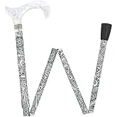 Royal RC Canes Stylish Walking Sticks &ndash; Rhinestone Collar Designer Adjustable Canes Colorful &ndash; Best Gift for Men and Women Light Weight Aluminum Shaft &amp; Safe to Walk