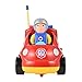FunsLane Cartoon RC Race Car Electric Remote Control Fire Truck Toy Radio Control Car with Music and Light for Kids