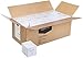 Amazon Basics Professional Facial Tissue Cube Box for Businesses, 2-Ply, White, 95 Tissues per Box, 36 Boxes