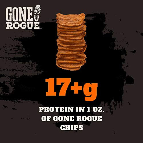 Gone Rogue High Protein Buffalo Style Chicken Chips, Low Carb, Gluten