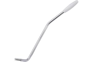 Musiclily Pro UNF #10-32 Steel Threaded-in Style Tremolo Arm Whammy Bar Vibrato Arm for Strat Style Electric Guitar Tremolo Bridge, Chrome with Tip