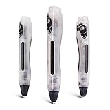 3D Printing Pen,The Fourth Generation 3d Art Pen for Doodling, Art & Craft Making, 3D Modeling and Education Comes with 1.75mm PLA Filament Refill (Crystal)