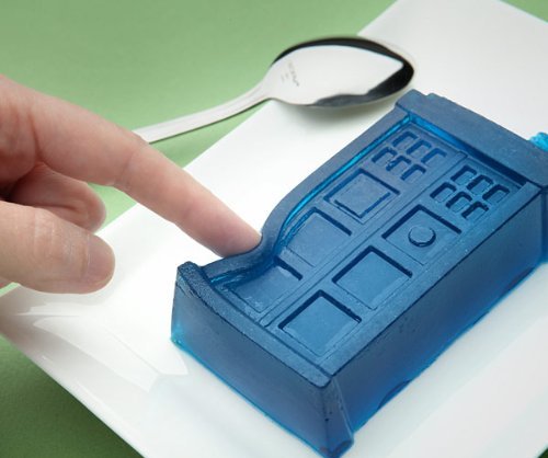 Doctor Who TARDIS Silicone Gelatin Mold Set of 2 - 1 cup size