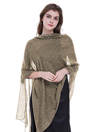 Shawls and Wraps for Evening Dresses Wedding Shawl Wrap Shiny Scarf Camel