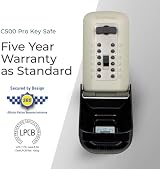 KeySafe Key Safe C500 Pro – Mechanical Wall Mounted Outdoor Safe Box view 8