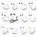TFD Supplies Wholesale Bulk Earbuds Headphones 200 Pack for iPhone, Android, MP3 Player - Mixed Colors