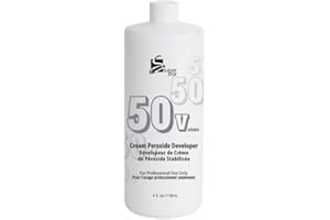 Super Star 50 Volumes Cream Peroxide Developer, 4 Oz