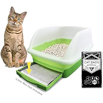 Peritas Activated Carbon Cat Pads for Breeze Tidy Cat Litter System 16.9