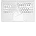 TOP CASE Clear TPU Keyboard Cover Skin Protector Compatible with Microsoft Surface Laptop (2017 Released) & Surface Book and Surface Book 2