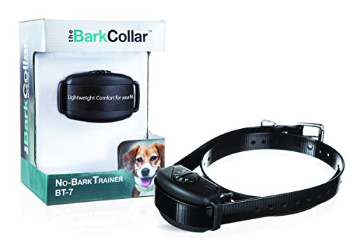 DogWatch The BarkCollar No-Bark Training Collar with Bark Forgiveness, Auto-Adjusting Levels, Bark Counter, and Rechargeable Battery