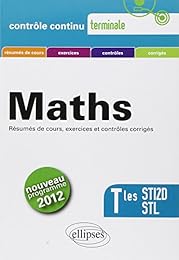 Maths, Tles STI2D, STL