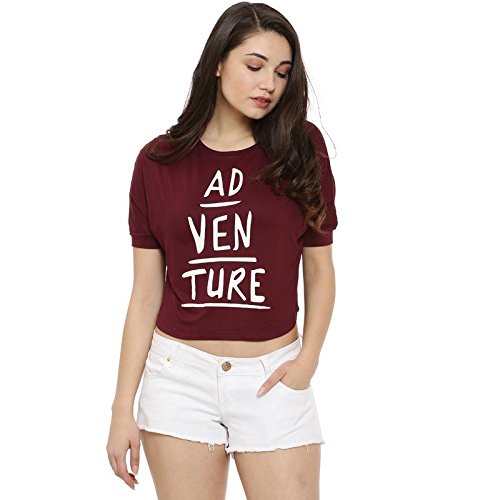 campus sutra women's crop top