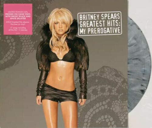 Britney Spears Various Artists Greatest Hits My Prerogative Exclusive Limited Edition Smoky Black And White Splatter Colored 2x Vinyl Lp Amazon Com Music
