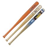 MLB Coopersburg Sports 18-Inch Hardwood Mini Bat Set, 3 Bats (Team Logo/Signature/Stadium)