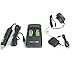 SUPEREX 2PCS 3volt 400 mAh CR2 15270 Battery + Car Charger Dual Rapid Rechargeable Battery Charger for 3V CR2 Lithium Batteries