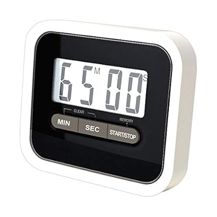 Compra Sin marca Reloj de Cocina Temporizador Digital LCD con Iman ...