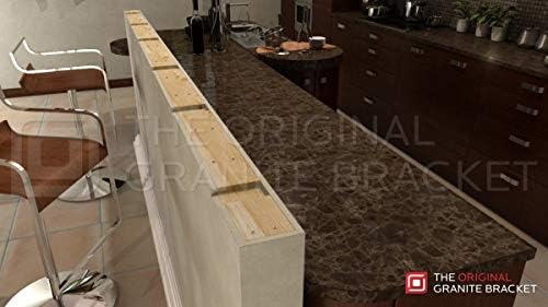 Amazon Com 10 Knee Wall Hidden Granite Bracket Countertop