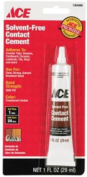 Amazon.com: HENKEL 1181081 "ACE" CONTACT CEMENT 1 oz.(PACK OF 6