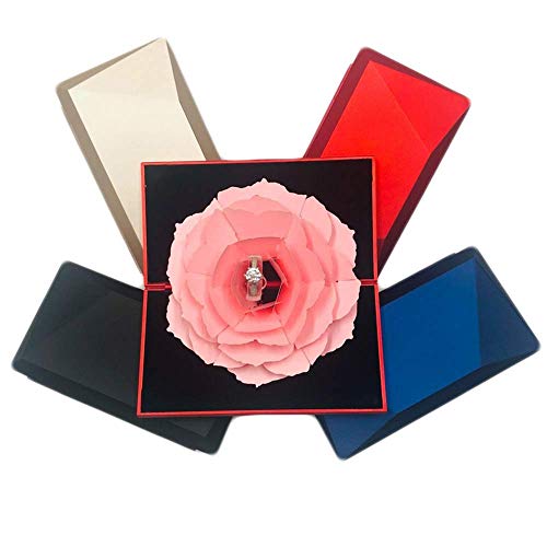 rotating rose ring box