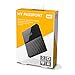 WD 2TB Black My Passport Portable External Hard Drive - USB 3.0 - WDBS4B0020BBK-WESN (Renewed)