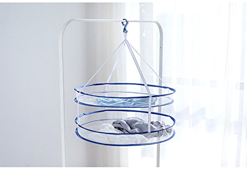 Mesh Hanging Drying Rack 2 Layer Dry Net Food Dehydrator Non-toxic Nylon Netting Collapsible
