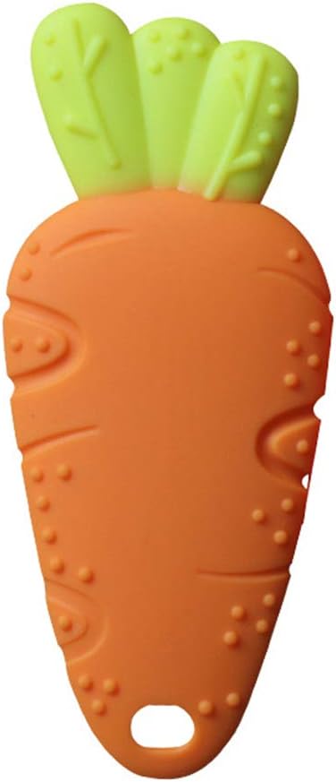 carrot teething toy