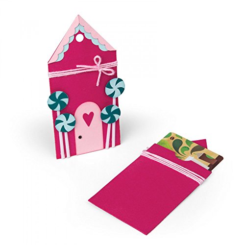 Sizzix Bigz Die, Gingerbread Gift Card Holder by Jen Long, Multi