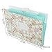 Floral Printed Accordion Document File Folder Expanding Letter/A4 Organizer (Set of 4) by Juniqute