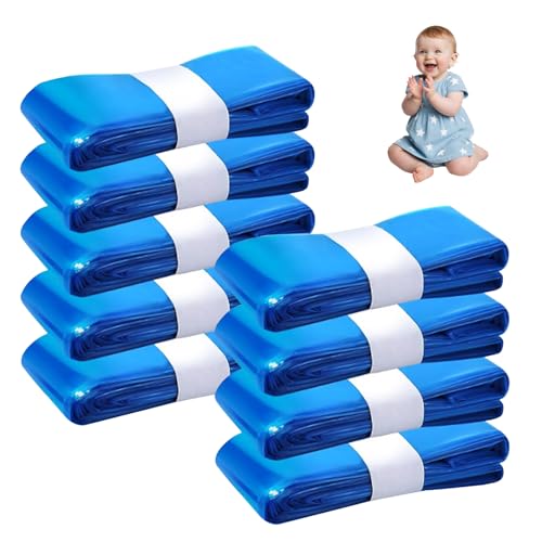 9 pezzi Ricarica Mangiapannolini, 4,5M Sacchetti Mangiapannolini Antiodore Inodore Addensata, Ricarica Mangiapannolini Compatibile Con Tutti i Secchi per Pannolini, Con Twist & Click