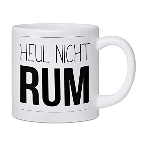 artboxONE Kleiner Kinderbecher Heul Nicht Rum von AB1 Edition - Typografie