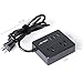 USB Power Strip JSVER Power Strip with 3 USB, Power Strip Surge Protector, 2 AC Outlet Strip, USB Charging Station with 3.94ft Extension Cord, Mini Power Cord for Home, Office, Dorm, Travel (Black)