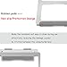 RAINBEAN Adjustable Laptop Stand, Foldable Lightweight Ventilated Laptop Riser Holder for Desk with Anti-Slip Design, Portable Bracket for Office Compatible for MacBook Pro/Air,Dell,Support up to 18″thumb 4