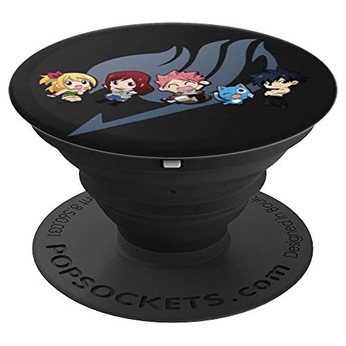 PopSockets: Cute Chibi Fairy Tail Anime Manga Lovers Gift PopSockets Grip  and Stand for Phones and Tablets