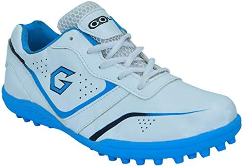 GOWIN Academy White/Sky Cricket Shoes