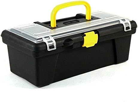 New Durable Hobby Craft Tool Box With Top Compartment Organizer