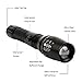 Super Bright LED Flashlight ustopfire 2000 Lumen Rechargeable Tactical Military XML T6 Zoomable Handheld Flashlight, Waterproof Light Torch with 18650 Battery and 2 Chargers