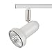 Globe Electric 59325 Melo 4-Light Track Lighting, Glossy White Finish, Bulbs Included