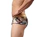 NEARTIME Men's Underwear, Classic Briefs Man Flower Print Boxer Under Wear Full Briefs (L, Gray) …