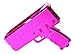 The Cash Cannon Make It Rain Money Dispenser - Chrome Pink- Novelty Item