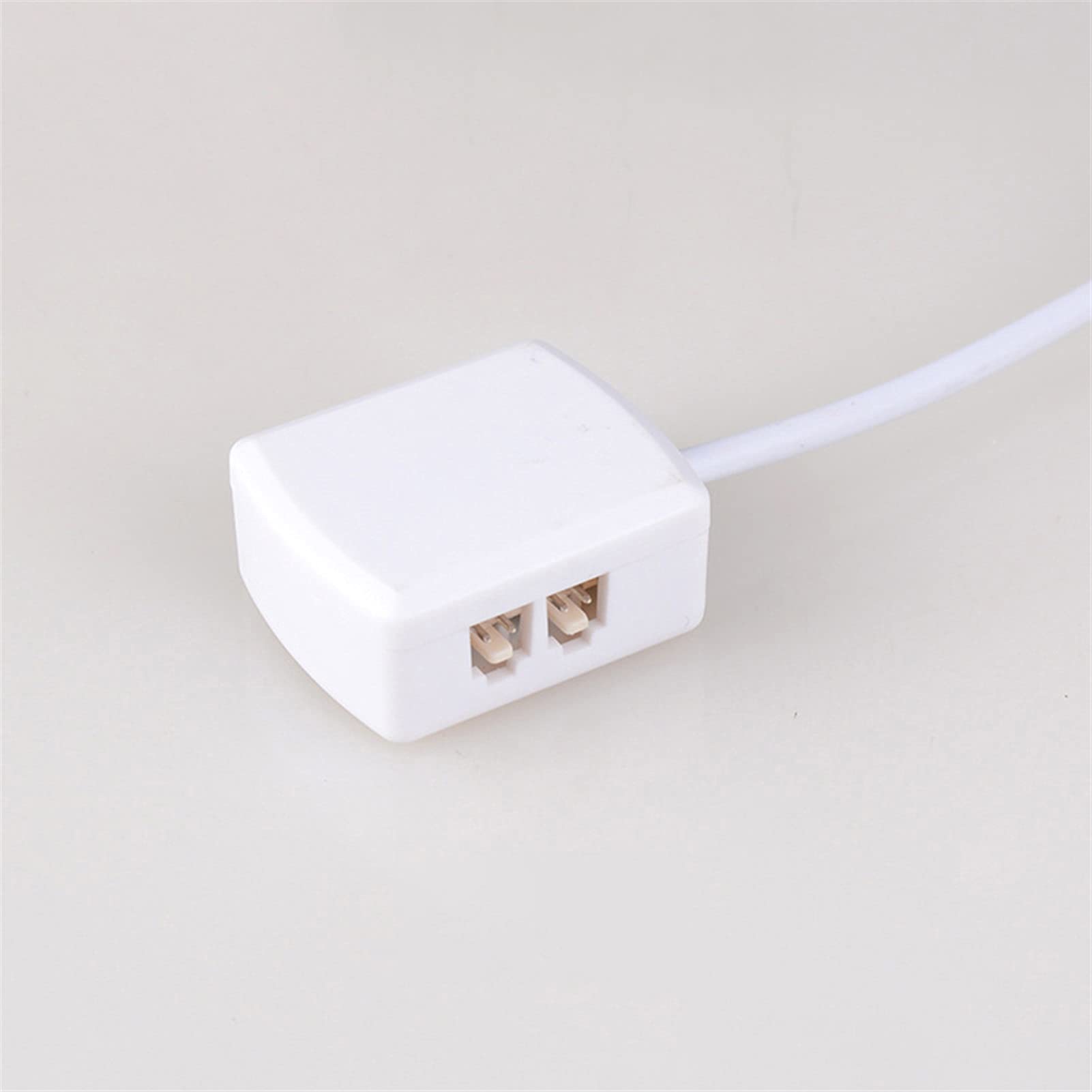 Pangocho JINchao-junction box Led spotlight Junction Box, Splitter Connector, 1 to 4,1 to 6, 1 to 12, for 3V 12V Low Voltage Spot Light, White Body protective device (Pins : 1 to 4)