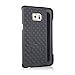 Galaxy S7 Edge Case, Heavy Duty Samsung Galaxy S7 Edge Belt Clip Case Super Slim Hard Shell Holster Clip Cover with Kickstand and Swivel Belt Clip for Galaxy S 7 Edge Cell Phone Black