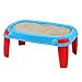 American Plastic Toys Kids’ Outdoor Sand Table, Backyard Sand Designs, Molds, and Castles, Sand Stays Dry with Waterproof Tarp Included, Safe BPA-Free Plastic, for Ages 18 Months+ , Beige