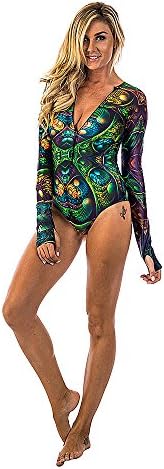 SlipIns SurfSkin Mini Long Sleeve Spring Suit - (Small)
